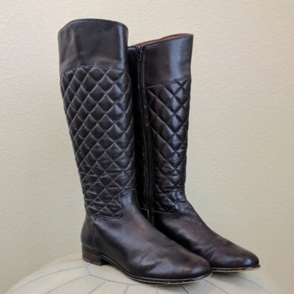 Corso Como ‘San Angelo' Leather‎ Quilted Boot - Picture 1 of 5